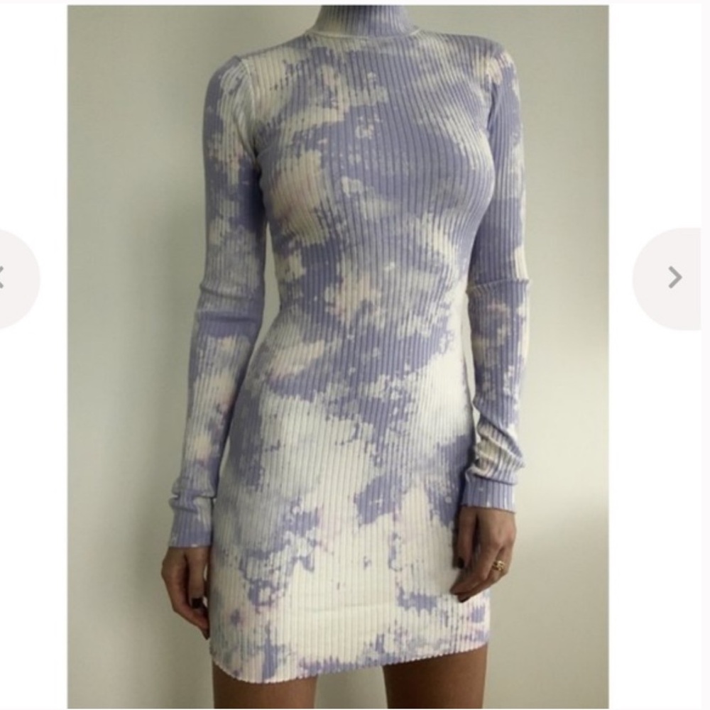 Cotton Citizen Multicolor Long Sleeve Mini Dress XS